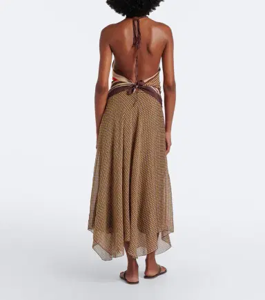 SIR. Cooper asymmetric printed maxi skirt | Thumbnail 2 SIR. Cooper asymmetric printed maxi skirt | Thumbnail 2