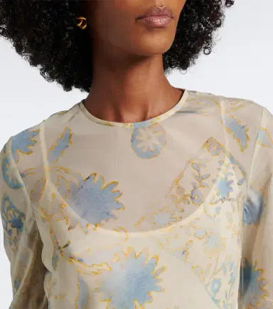 SIR. Cecile printed maxi dress | Thumbnail 3