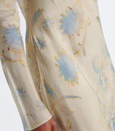SIR. Cecile printed maxi dress | Thumbnail 5