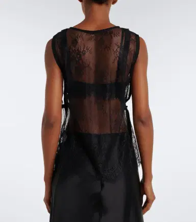 SIR. Ingrid sheer lace top | Thumbnail 2