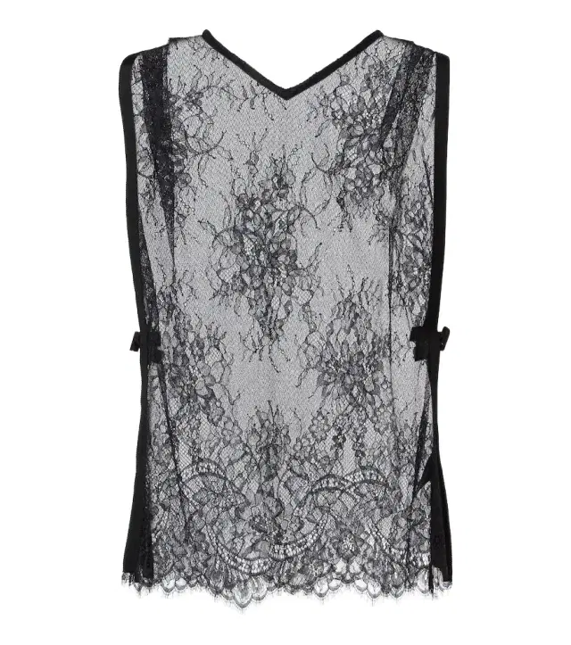 SIR Ingrid sheer lace top