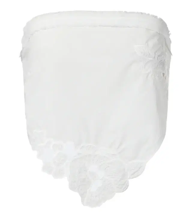 Klara embroidered cotton scarf