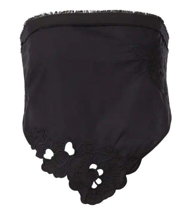 SIR Klara embroidered cotton scarf