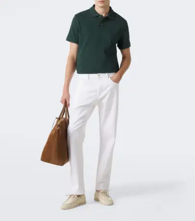 AMI PARIS Ami De Caur cotton piqué polo shirt | Thumbnail 2