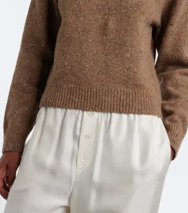 RÓHE Róhe Wool-blend mouliné sweater | Thumbnail 2