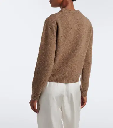 RÓHE Róhe Wool-blend mouliné sweater | Thumbnail 3