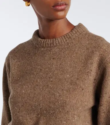 RÓHE Róhe Wool-blend mouliné sweater | Thumbnail 4