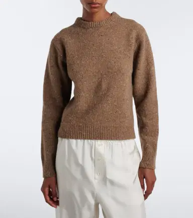 RÓHE Róhe Wool-blend mouliné sweater | Thumbnail 5