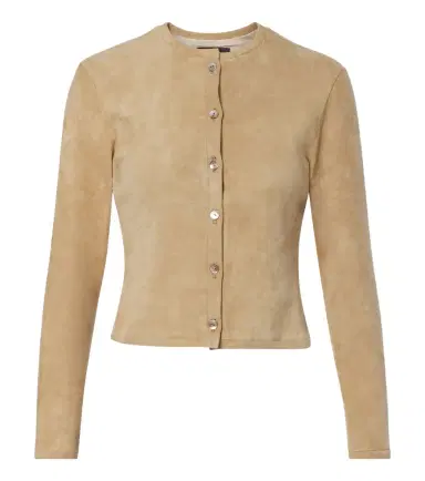 STOULS Astrid suede cardigan | Thumbnail 1