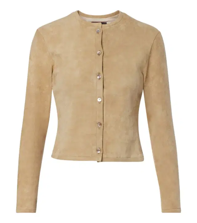 Astrid suede cardigan