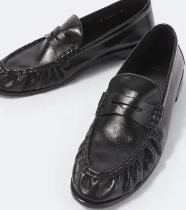 Saint Laurent Le Loafer Supple leather penny loafers | Thumbnail 3