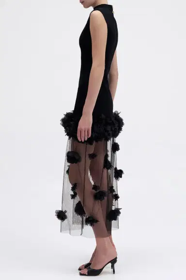 Aje Fleura Midi Dress | Thumbnail 3