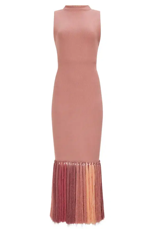 Sofina Tassel Midi Dress