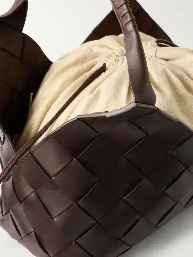 Dragon Diffusion Castello Woven Leather Shoulder Bag | Thumbnail 5 Dragon Diffusion Castello Woven Leather Shoulder Bag | Thumbnail 5