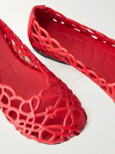 Loewe Petal Anagram Leather Ballet Flats | Thumbnail 5 Loewe Petal Anagram Leather Ballet Flats | Thumbnail 5