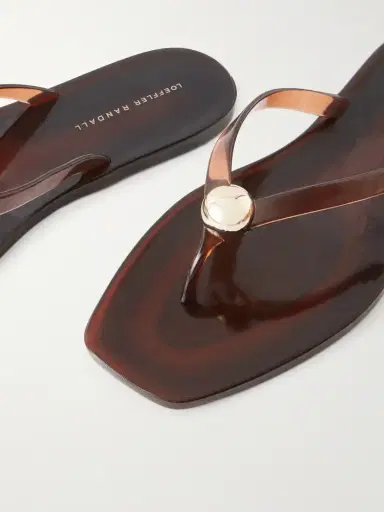 Loeffler Randall Jovie Embellished Pvc Thong Sandals | Thumbnail 5