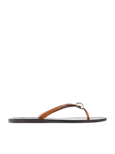 Loeffler Randall Jovie Embellished Pvc Thong Sandals | Thumbnail 1