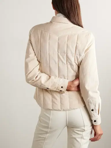 Moncler Grenoble Nangy Quilted Cotton And Modal-blend Corduroy Down Jacket | Thumbnail 4
