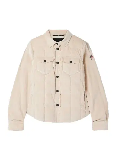 Moncler Grenoble Nangy Quilted Cotton And Modal-blend Corduroy Down Jacket | Thumbnail 1
