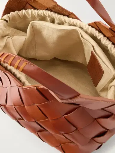 Dragon Diffusion Castello Woven Leather Tote | Thumbnail 6