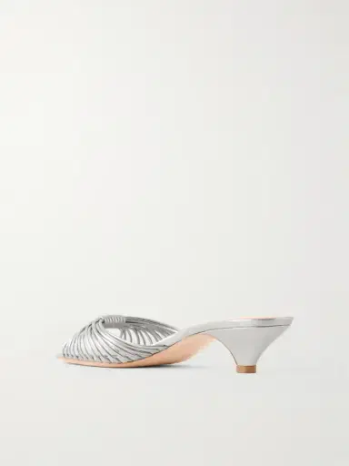 Loeffler Randall Dixie 40 Metallic-leather Mules | Thumbnail 3 Loeffler Randall Dixie 40 Metallic-leather Mules | Thumbnail 3