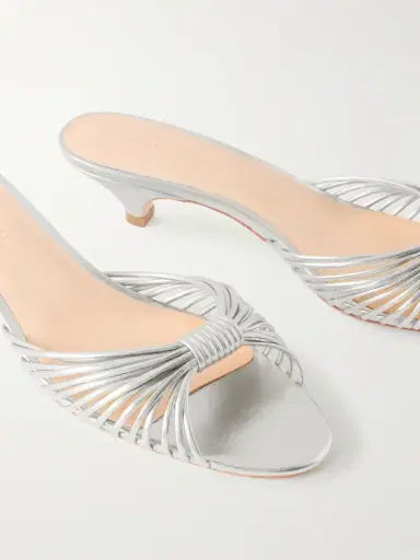 Loeffler Randall Dixie 40 Metallic-leather Mules | Thumbnail 5 Loeffler Randall Dixie 40 Metallic-leather Mules | Thumbnail 5