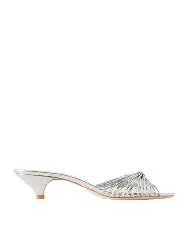 Loeffler Randall Dixie 40 Metallic-leather Mules | Thumbnail 1 Loeffler Randall Dixie 40 Metallic-leather Mules | Thumbnail 1