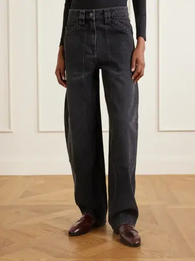 Co Paneled High-rise Wide-leg Balloon Jeans | Thumbnail 3 Co Paneled High-rise Wide-leg Balloon Jeans | Thumbnail 3