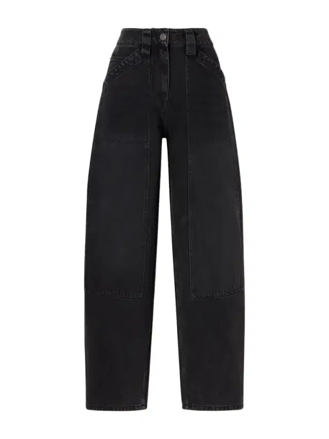 Co Paneled High-rise Wide-leg Balloon Jeans