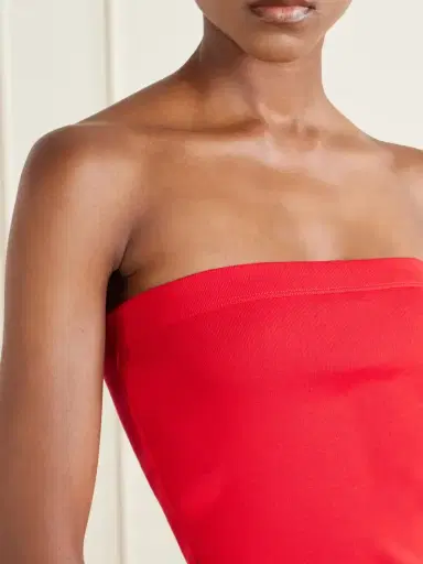 FLORE FLORE Bes Strapless Organic Cotton-jersey Top | Thumbnail 5 FLORE FLORE Bes Strapless Organic Cotton-jersey Top | Thumbnail 5