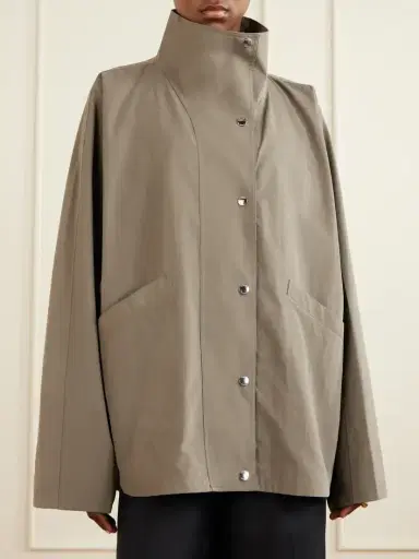 TOTEME Cotton-blend Shell Jacket | Thumbnail 3 TOTEME Cotton-blend Shell Jacket | Thumbnail 3