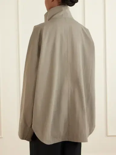 TOTEME Cotton-blend Shell Jacket | Thumbnail 4 TOTEME Cotton-blend Shell Jacket | Thumbnail 4