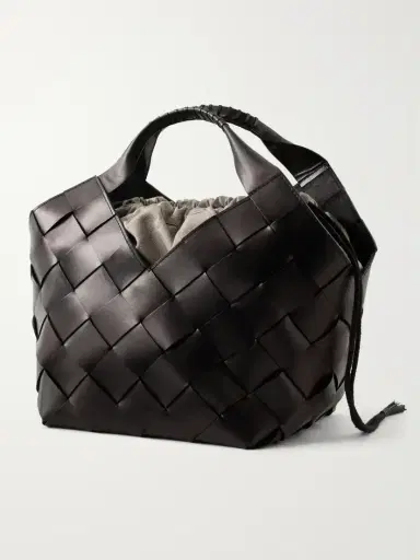 Dragon Diffusion Castello Woven Leather Tote | Thumbnail 4