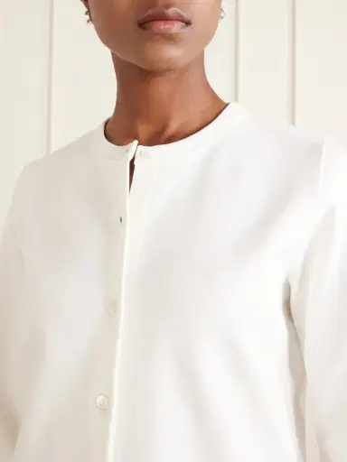 FLORE FLORE Poppy Organic Cotton-jersey Cardigan | Thumbnail 5 FLORE FLORE Poppy Organic Cotton-jersey Cardigan | Thumbnail 5