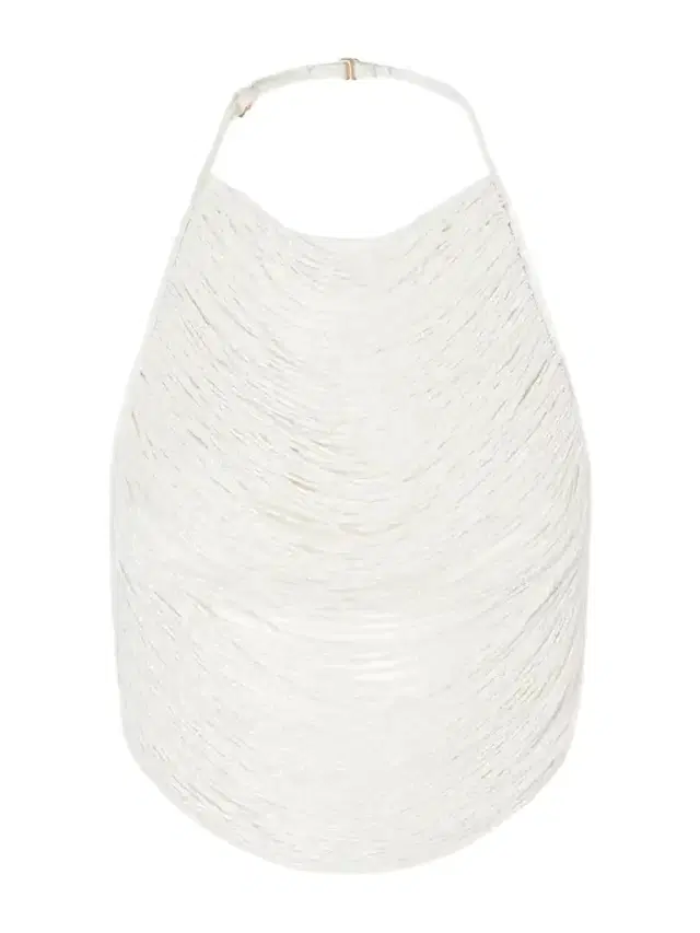 Cult Gaia Tanner Bead-embellished Silk-blend Satin Tank