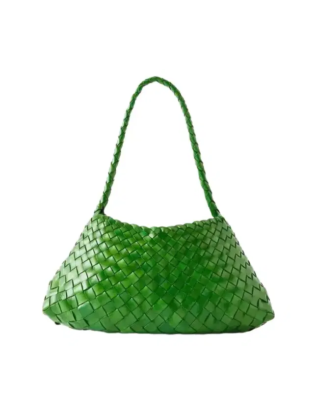 Dragon Diffusion Rosanna Mini Woven Leather Shoulder Bag