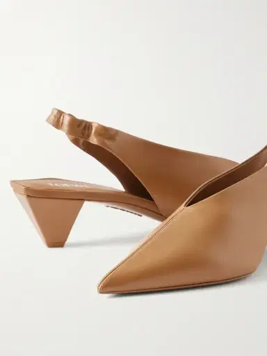 Loewe Origami Cubic 45 Leather Slingback Pumps | Thumbnail 5 Loewe Origami Cubic 45 Leather Slingback Pumps | Thumbnail 5