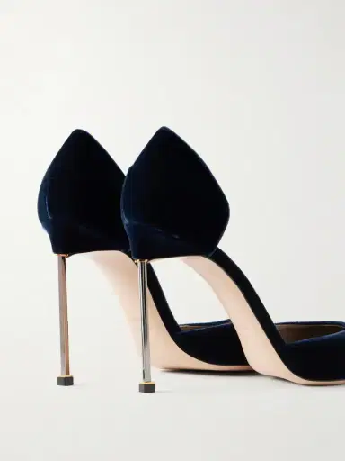 Tom Ford 105 Velvet Pumps | Thumbnail 5 Tom Ford 105 Velvet Pumps | Thumbnail 5