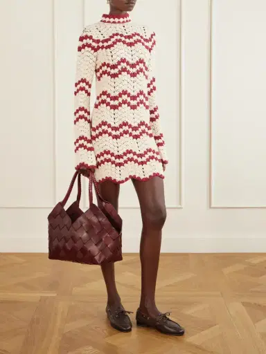 Dragon Diffusion Castello Woven Leather Shoulder Bag | Thumbnail 3 Dragon Diffusion Castello Woven Leather Shoulder Bag | Thumbnail 3