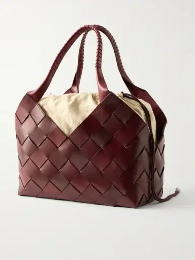 Dragon Diffusion Castello Woven Leather Shoulder Bag | Thumbnail 4 Dragon Diffusion Castello Woven Leather Shoulder Bag | Thumbnail 4