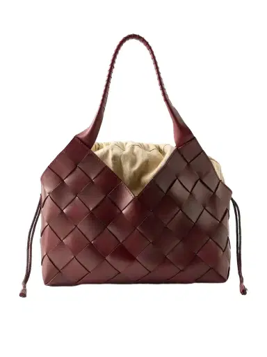 Dragon Diffusion Castello Woven Leather Shoulder Bag | Thumbnail 1 Dragon Diffusion Castello Woven Leather Shoulder Bag | Thumbnail 1