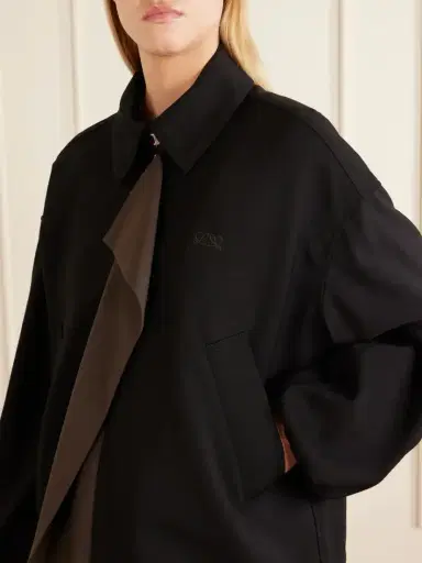 Loewe Logo-embroidered Twill-trimmed Shell Jacket | Thumbnail 5