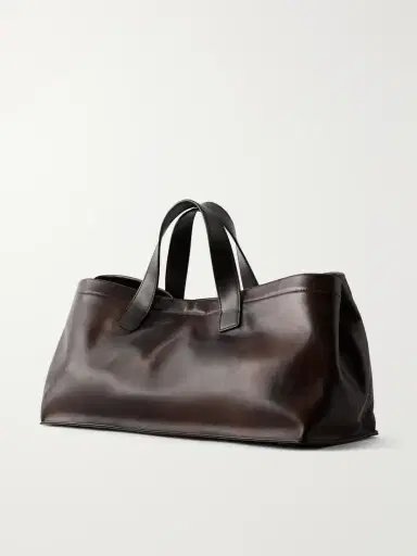 Staud Port Logo-debossed Leather Tote | Thumbnail 4