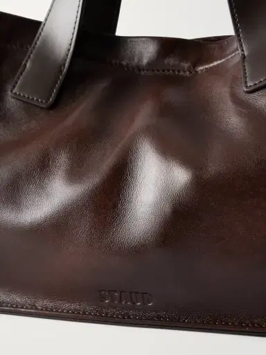 Staud Port Logo-debossed Leather Tote | Thumbnail 5