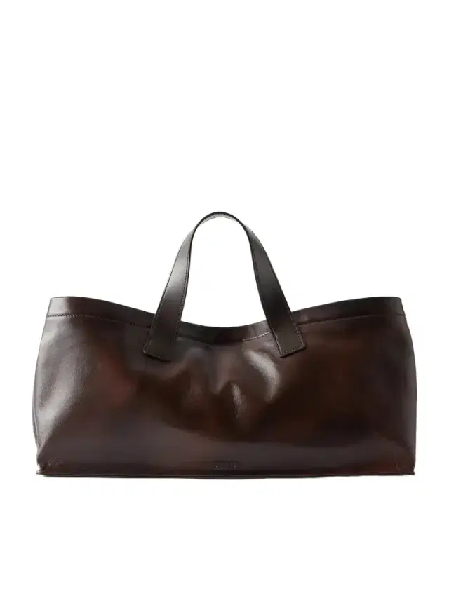 Staud Port Logo-debossed Leather Tote