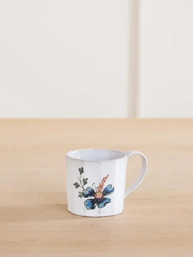Astier De Villatte Mallow Rose Ceramic Cup