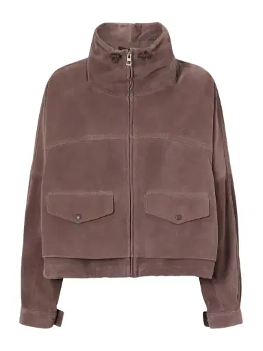 Loewe Logo-embroidered Paneled Suede Jacket | Thumbnail 1 Loewe Logo-embroidered Paneled Suede Jacket | Thumbnail 1