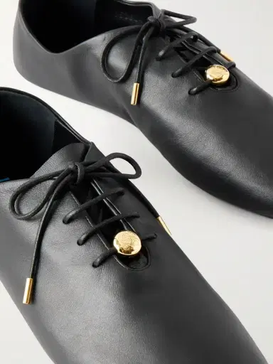 Loewe Pebble Embellished Leather Sneakers | Thumbnail 5