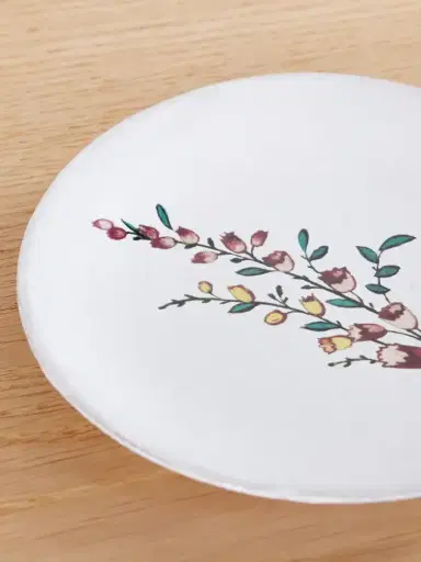 Astier De Villatte Elliot's Blueberry Ceramic Plate | Thumbnail 1 Astier De Villatte Elliot's Blueberry Ceramic Plate | Thumbnail 1