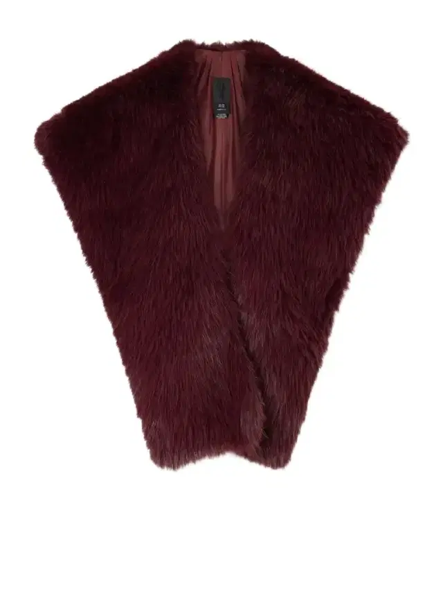 ANNA SUI Oversized Plush Shawl
